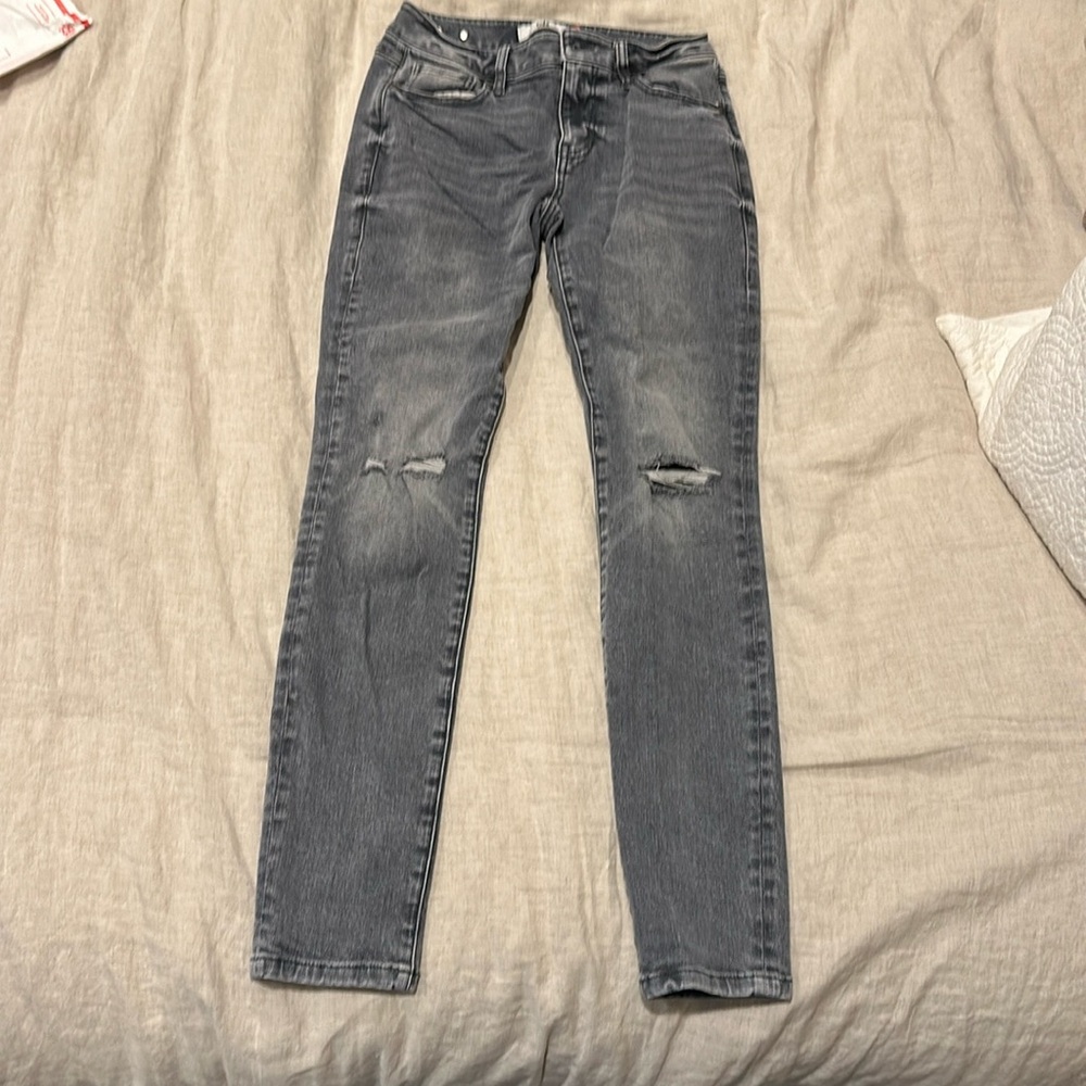 Cabi size 2 high skinny gray jeans